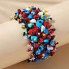 Handmade Retro Natural Mix Color Stones Bracelet Handmade Retro Natural Mix Color Stones Bracelet