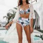 Unique White Lace Embroidered One Size Beachwear Swim Cover Up