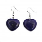 Special-Beautiful Handmade Natural Lapis lazuli Stone Heart Shape Earrings Special-Beautiful Handmade Natural Lapis lazuli Stone Heart Shape Earrings