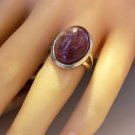 12.9 ctw VINTAGE SILVER ANTIQUE African Amethyst Ring - Size 6 7 8 9 & 10 12.9 ctw VINTAGE SILVER ANTIQUE African Amethyst Ring - Size 6 7 8 9 & 10