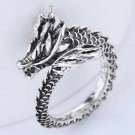 Happy New Year! Vintage Dragon Tibetan Silver Ring-Adjustable Size Happy New Year! Vintage Dragon Tibetan Silver Ring-Adjustable Size