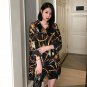 XL / Plus size Modern Colorful Long Sleeve Chiffon Shirts Dress Blouse