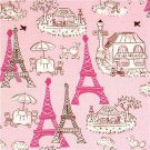 La Vie Paris in Pink Half Yard