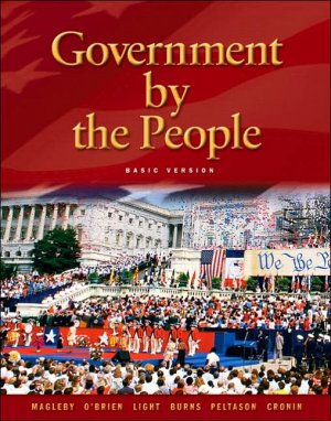 Government by the People Basic 21st by Magleby 0131921584