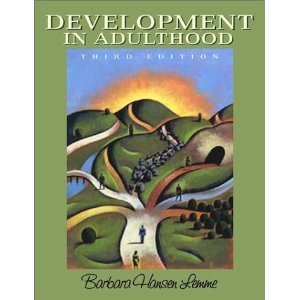 Development In Adulthood 3rd by Barbara Hansen Lemme 0205331742