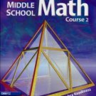 Holt Middle School Math: Course 2 by Jennie M. Bennett 0030650542