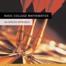Basic College Mathematics: An Applied Approach 8th Ed. by Richard N. Aufmann 0618503056