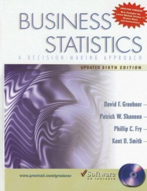 Business Statistics 6th ED. by Patrick W. Shannon 013149855X