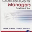 Statistics for Managers Using Microsoft Excel 4th Ed. by Levine David 0131440543