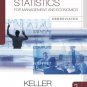 Statistics for Management and Economics Abbreviated 7th Ed by Gerald Keller 0324376332