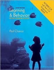 Learning & Behavior 5th by Paul Chance 0495032077