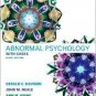 Abnormal Psychology: With Cases 9th by Gerald C. Davison 0471479586