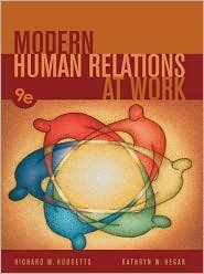 Modern Human Relations at Work 9th by Hodgetts 0324205635