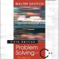Problem Solving with C++: The Object of Programming 5th by Savitch 0321268652