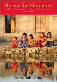 Mirror for Humanity 6th by Conrad Phillip Kottak 0073405248