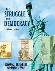 The Struggle for Democracy 8th by Benjamin I. Page 0321420837