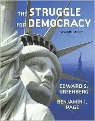 The Struggle for Democracy 7th by Benjamin I. Page 0321243528