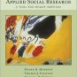 Applied Social Research: A Tool for Human Services 6th by Duane R. Monette 0534628583