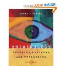 Criminology Theories, Patterns, and Typologies by Larry J. Siegel 049500572X