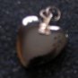 NEW Shiny Cute Hemalyke (Manmade Gemstone) Big Heart Pendant