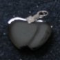 NEW Shiny Cute Hemalyke (Manmade Gemstone) Double- Heart Pendant