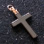 NEW Shiny Cute Hemalyke (Manmade Gemstone) Cross Pendant