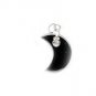 NEW Shiny Cute Hemalyke (Manmade Gemstone) Half Moon Pendant