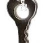 NEW Shiny Cute Hemalyke (Manmade Gemstone) "Big Key" Pendant