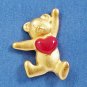 "VALENTINE" With All My Heart Teddy Bear Tac Pin/Brooch