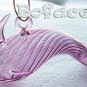 Small-Medium Blow Glass Ornament - Dolphin Figurine