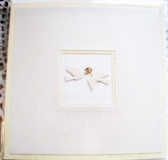 "Wishing you a lifetime of love and happiness" Handcrafted Greeting Card