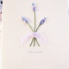 "Thinking of you at this time of sorrow" Handcrafted "Sympathy" Message Card