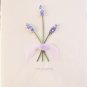"Thinking of you at this time of sorrow" Handcrafted "Sympathy" Message Card