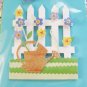 "Hope you have a little song in your heart today" Handcrafted "GET WELL" Message Card