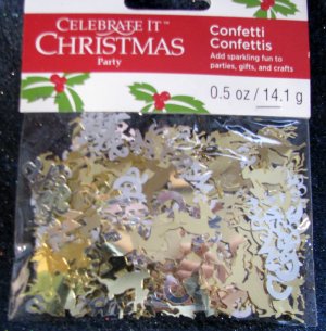 DECOR Celebrate It Christmas Party SILVERY CHRISTMAS CONFETTI