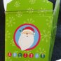 ONE Piece of  GIFT GIVING Santa Take-Out Paper Box