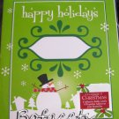 8 Pieces of  Holidays Bottle Labels