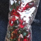 One Bag of Colorful Holidays Acrylic Gems