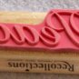 Clearance New Wood Mounted "Noel" Rubber Stamp