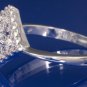 0.70ctw Russian Diamond Engagement Ring Size N