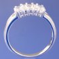 1.5ctw RUSSIAN DIAMOND ENGAGEMENT RING Size I1/2,M,O or P
