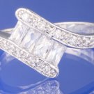 0.95ctw STUNNING RUSSIAN DIAMOND ENGAGEMENT RING Size M or O
