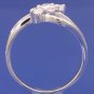 0.30ctw RUSSIAN DIAMOND ENGAGEMENT RING Size N or O