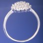 0.57ctw RUSSIAN DIAMOND ENGAGEMENT RING size O