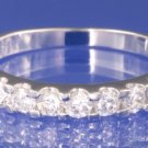 1.0ctw RUSSIAN DIAMOND ENGAGEMENT RING size I1/2 or O