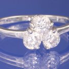 0.75ctw Russian Diamond Engagement Ring Size I1/2, M or O