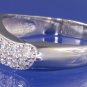 0.48ctw RUSSIAN DIAMOND ENGAGEMENT RING size O or P