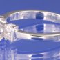 0.95ctw RUSSIAN DIAMOND ENGAGEMENT RING Size M or O
