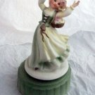Vintage Lefton Dancing and Singing Lady Music Box Plays The Sound of Music #400184