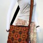 Hmong Old Vintage Style Thai handmade Patch work Sling Cotton Shoulder Bag Handbag